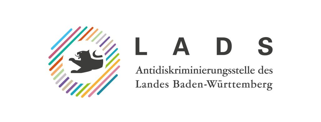 Logo der Antidiskriminierungsstelle des Landes Baden-Württemberg